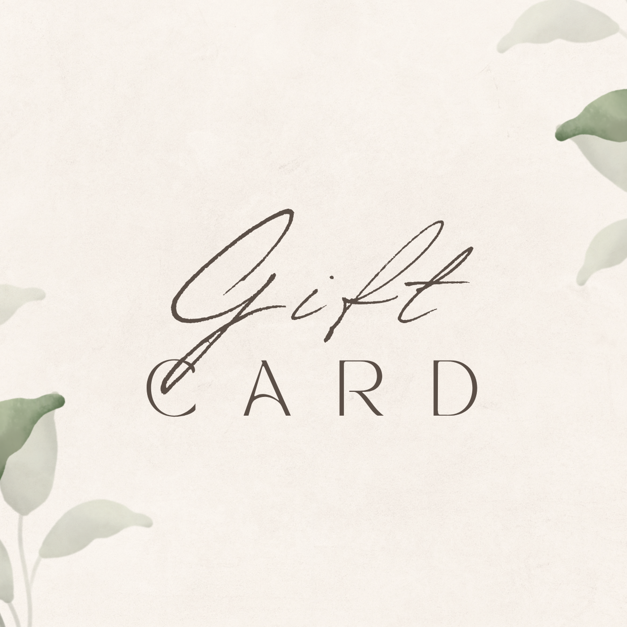Gift card