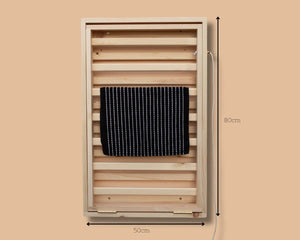 Handcrafted Wooden Foldable Towel Rack
