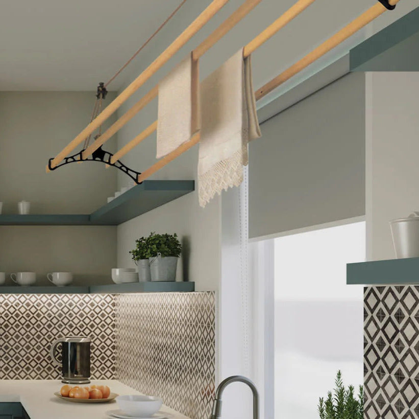 Pulley System Sheila Maid Clothes Airer Pulley Maid Ceiling Drying