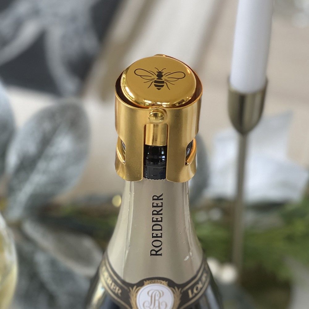 Bee Champagne Prosecco Bottle Stopper