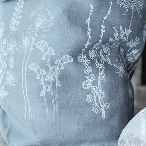 Hand Printed Linen Apron