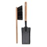 Jutland Steel Fireside Dustpan and Brush