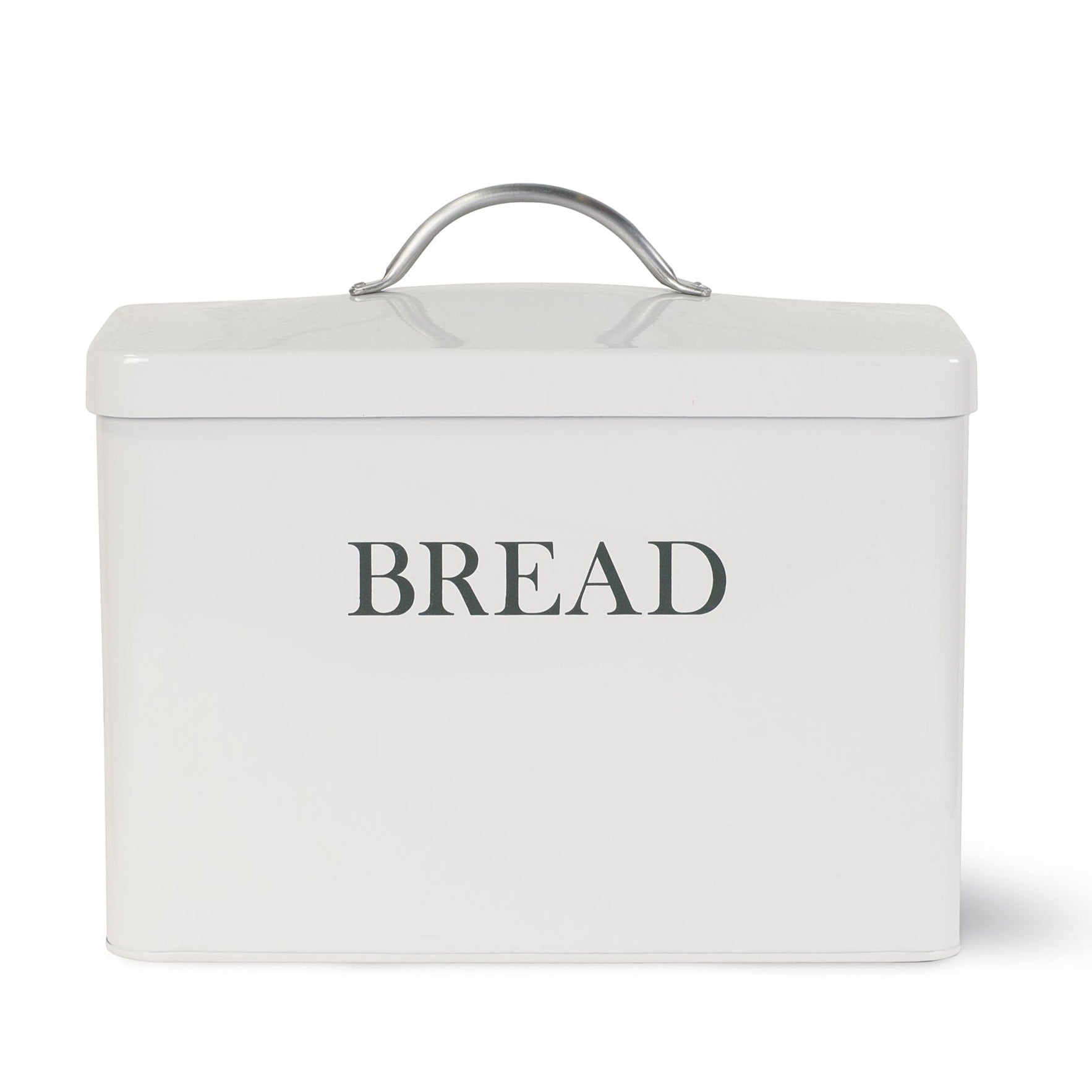 Vintage Powder-Coated Bread Bin