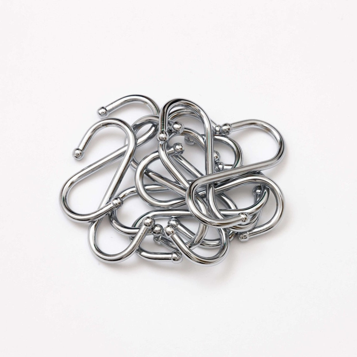 Chrome Plated S Hooks for ceiling airier